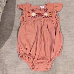 Baby girl onesie